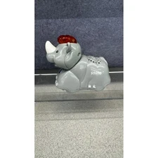 VTech Go! Go! Smart Animals Rhino Interactive Electronic Toy Zoo Explorers on Wh