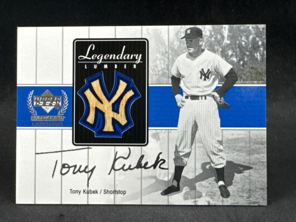 2000 UD YANKEES LEGENDS メモラビリア3枚組