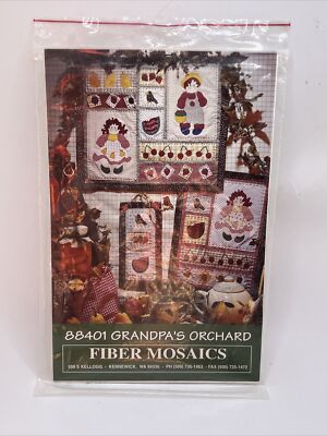 Fiber Mosaics Grandpas Orchard Quilting Pattern Fiber Mosaics 88401