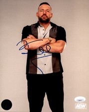 QT Marshall Signed AEW 8x10 Photo #2 JSA COA