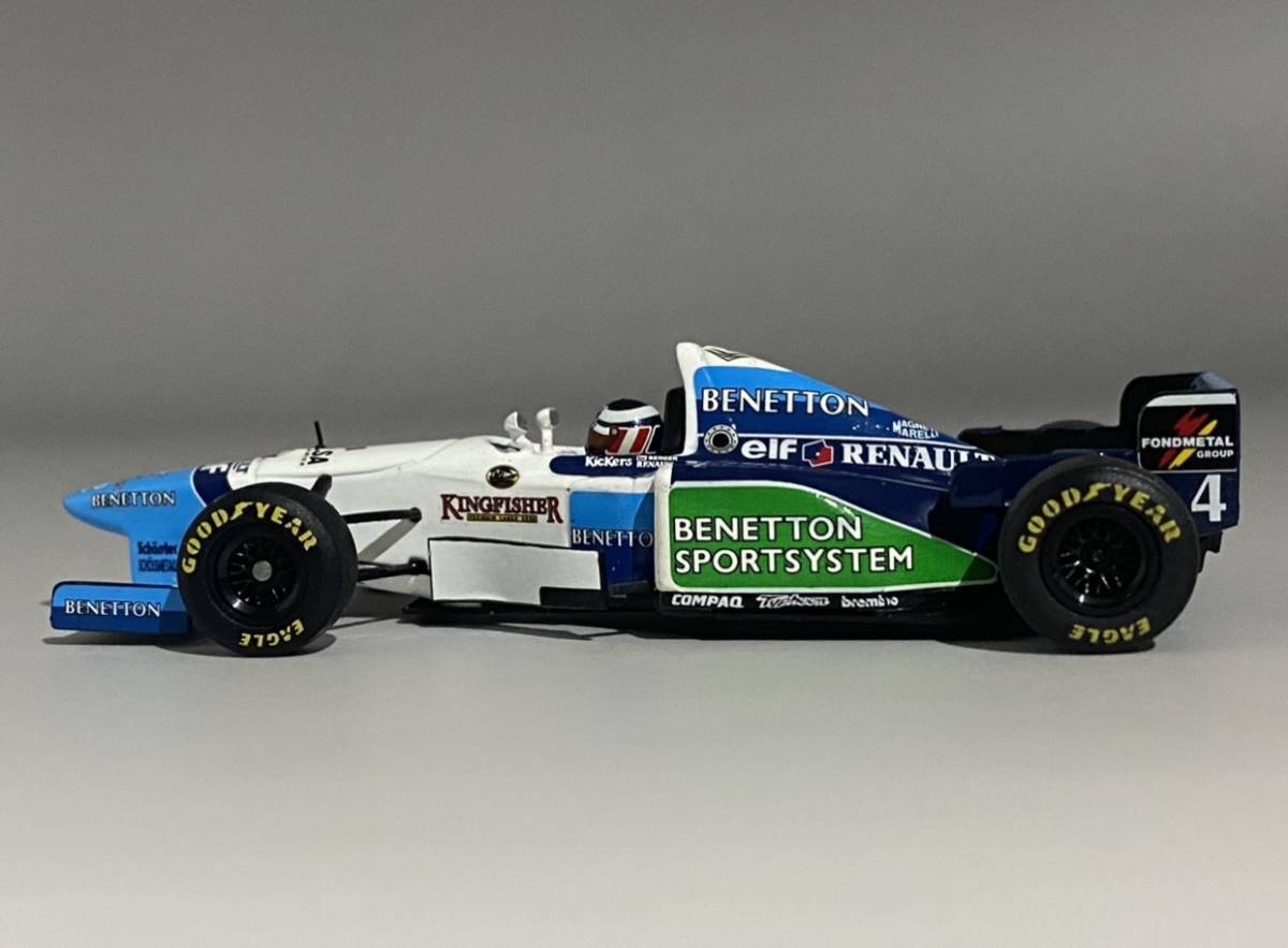 Minichamps 1/43 F1 Benetton Renault B196 Gerhard Berger 4