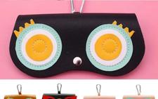 New - Eyeglasses Case Storage Protection Sunglass Box Eyewear Pouch -Black US 