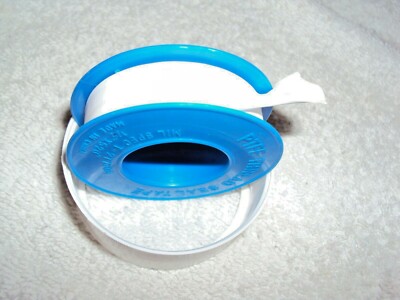 PTFE TEFLON PLUMBING PIPE THREADSEAL TAPE 1/2'' x  520'' Mil spec T-27730A