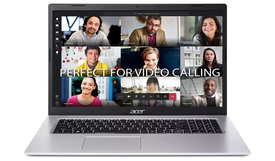 Acer Aspire 3 17.3 Inch Intel core i5 11th  20GB DDR 1TB SSD Laptop - Silver W11 - Image 2 of 4