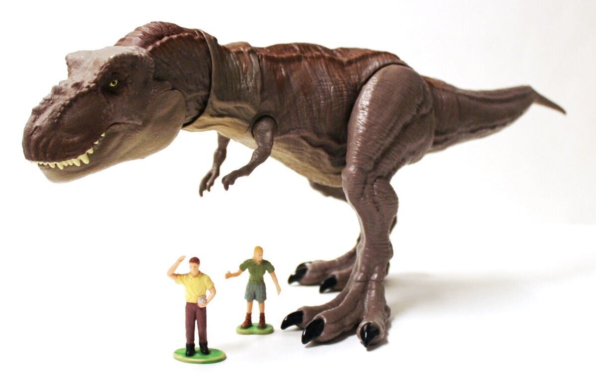 Figurine T-Rex Extrême JURASSIC WORLD