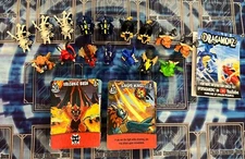 Dragamonz 16 Figures and 182 Cards and Instructions (Holos Included)