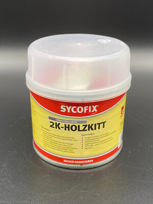 Sycofix 2K Holzkitt 250g inkl. Härter Holzspachtel Spachtelmasse Holz Reparatur