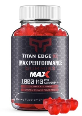 #ad #ad 1 Pack Titan Edge XL Max Gummies TitanEdge XL Max Performance Supplement $19.00