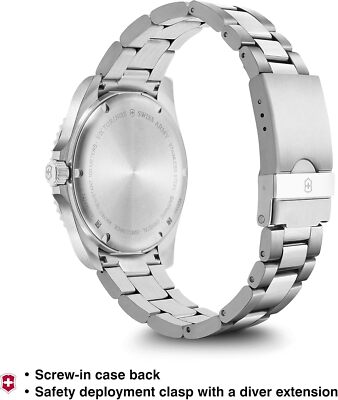 Victorinox Maverick Large 241934 43mm Stainless Steel Case with