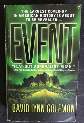 EVENT BY DAVID LYNN GOLEMON LARGEST COVER-UP IN US HISTORY EXCITING PAPERBACK