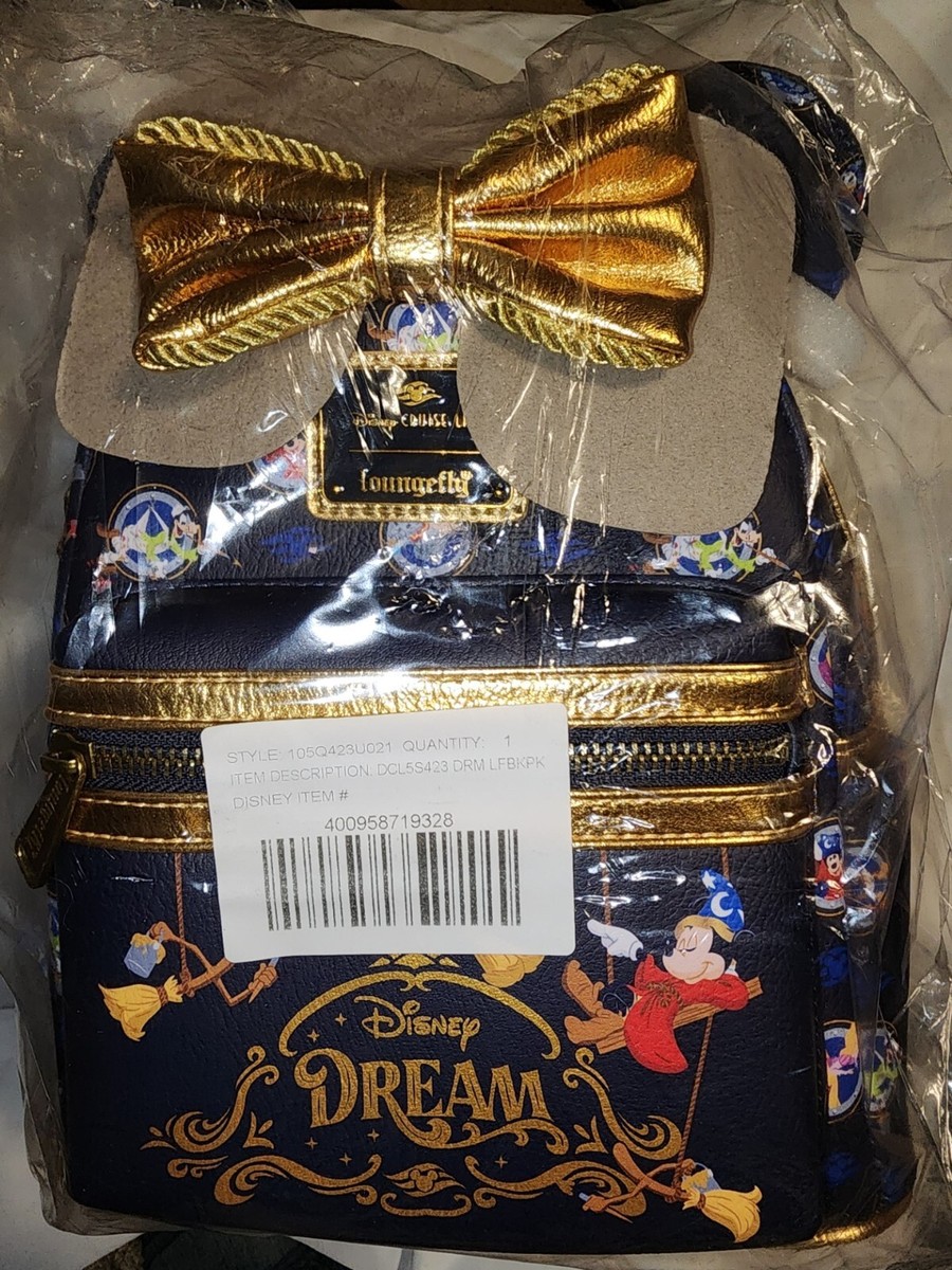 Disney Cruise Line Dream Ship Mickey Loungefly Backpack New DCL | eBay