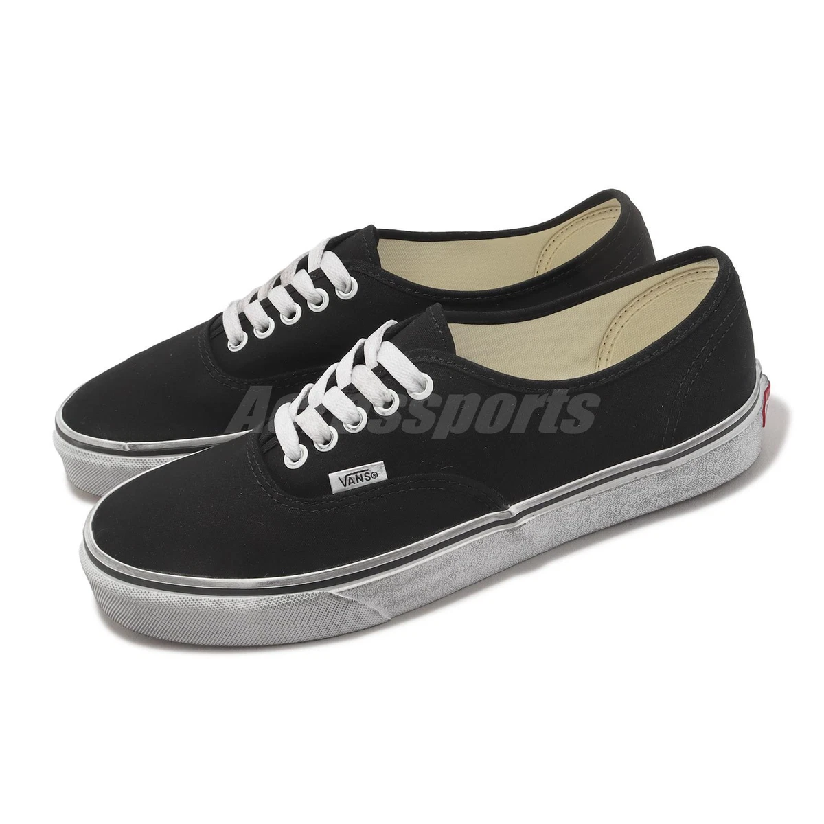 Vans Authentic Shoes Black on Black 721454 Sneakers Men Size 5 | eBay