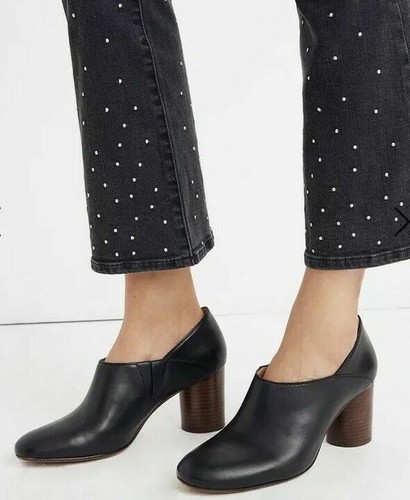 Rory Lowcut heel Bootie Sz 7.5 K4972 