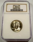 1946-D NGC MS66 WASHINGTON QUARTER 25c LIGHT GOLD TONE MS 66 SILVER