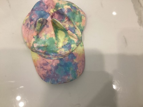 h&m girls tie dye cap size 8-12