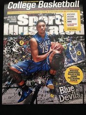 JAHLIL OKAFOR SIGNED 11X14 SPORTS ILLUSTRATED DUKE BLUE DEVILS AUTO COA PROOF