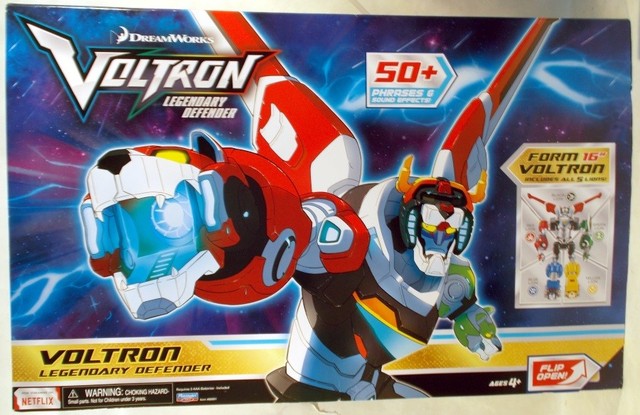 voltron legendary defender 5 lions bundle set with lights and sounds