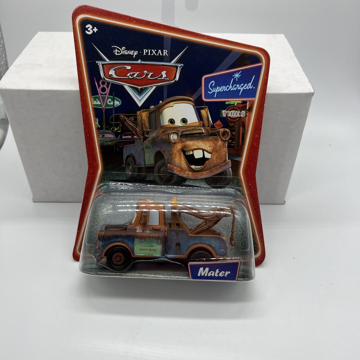 Disney Pixar Cars Mater Supercharged Die-Cast Mattel Toy Car | eBay UK