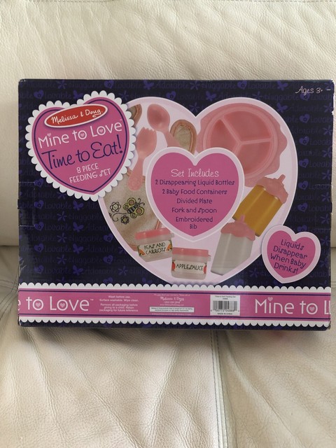 melissa & doug time to eat feeding set