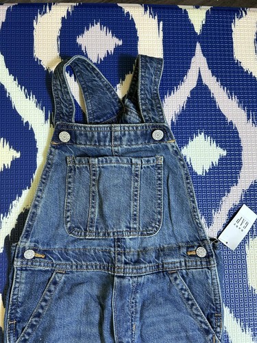 100% Cotton- NEW! BabyGap Denim Overalls Sz. 5yrs. by Loving Kindness Everyday - Picture 6 of 16