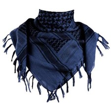 Scarf Military Shemagh Tactical Desert Keffiyeh Head Neck Scarf Arab Wrap Blue