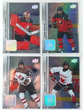 2023 Upper Deck Team Canada Juniors PATTERNED Foil #1-#100 UPICK