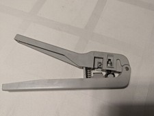 RJ11 crimp tool, plastic, for telephone cable connectors