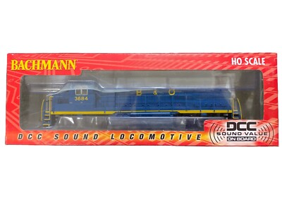 NEW Bachmann EMD GP40 (DCC Sound) B&O #3684 | Item No. 66308