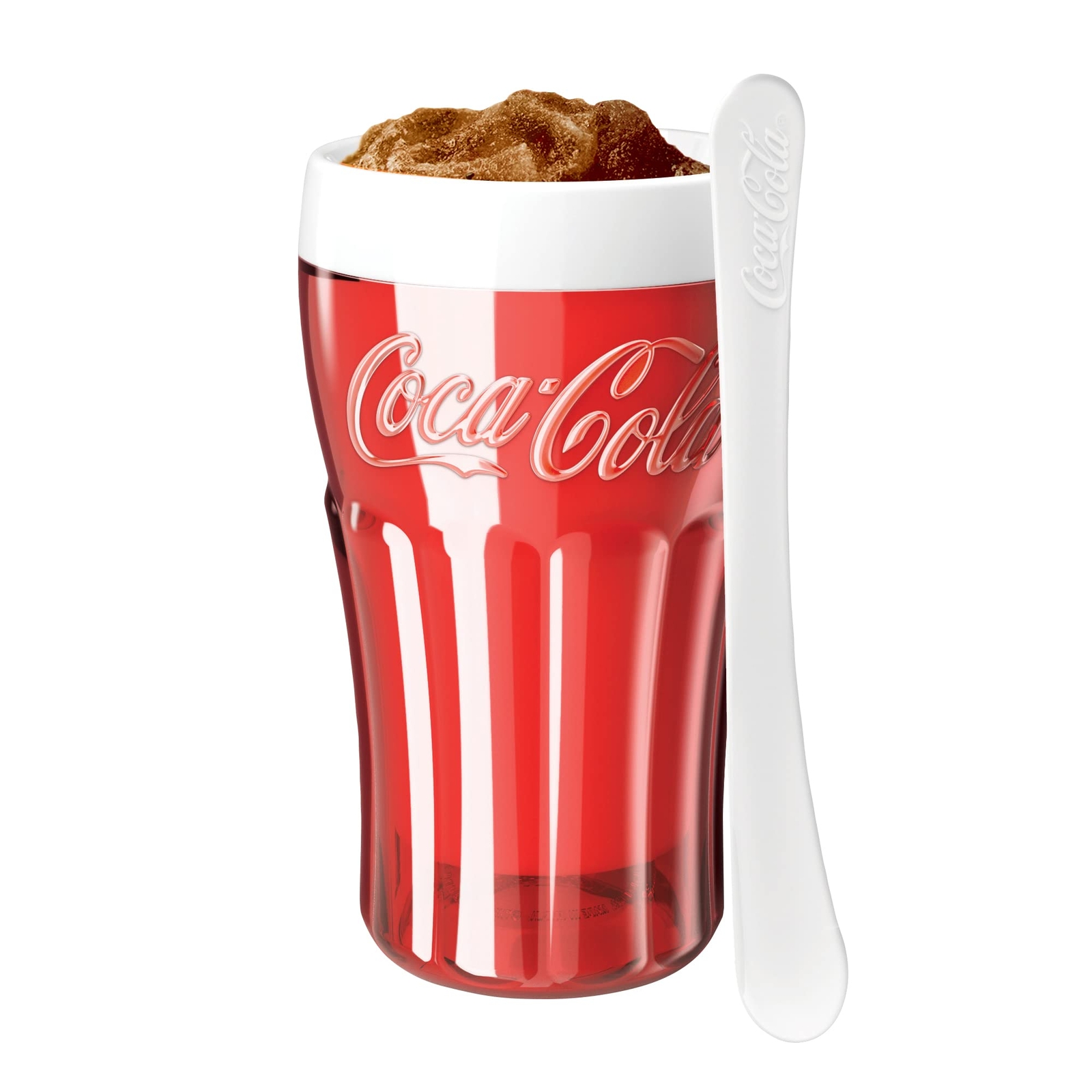 Coca-Cola Float & Slushy Maker, Make and Serve Cup with Freezer Core Creates ...