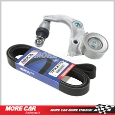 Serpentine Belt Drive Component Kit fit for 2007-2011 Honda Civic 1.8L SOHC