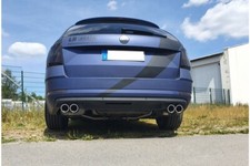 Fox Duplex Auspuff Sportauspuff Komplettanlage für Skoda Octavia 5E 4x4 2,0l 140