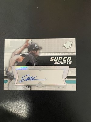 2004 - Upper Deck SPx - SUPER SCRIPTS - DONTRELLE WILLIS - AUTO