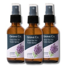 Grove Co. Toilet Spray, Clear the Air Bathroom Spray Air Freshener (2 fl oz) ...