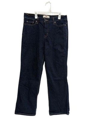 Levis 512 Perfectly Slimming Bootcut Jeans Dark Wash Size 14