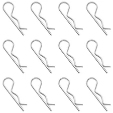 Uenhoy 12 Pcs Cotter Pins M3x60mm Heavy Duty R-Clips for Hitch M3x60mm, 12Pcs 