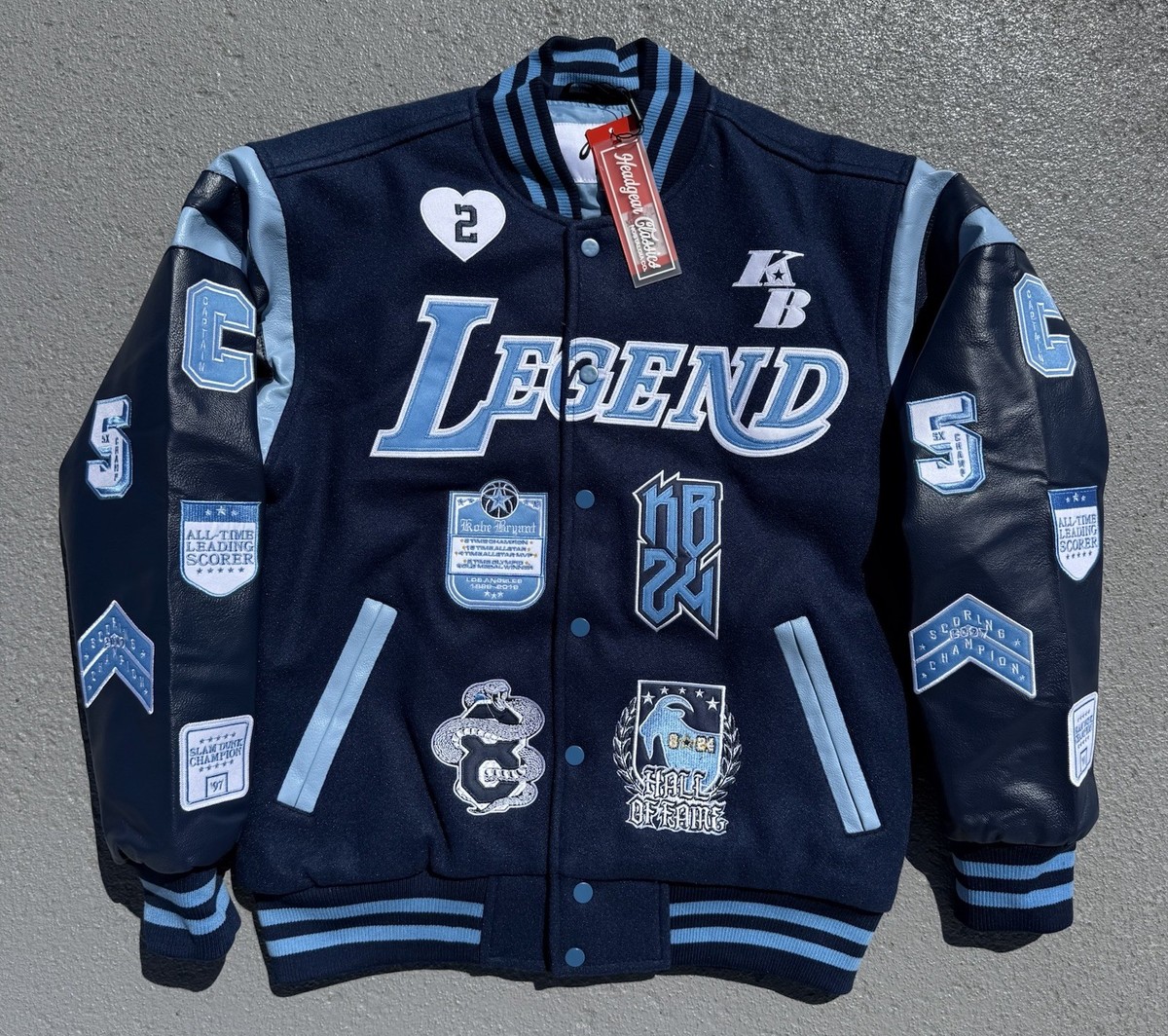 Mens Los Angeles Lakers Kobe Bryant Legend Mamba Wool Varsity