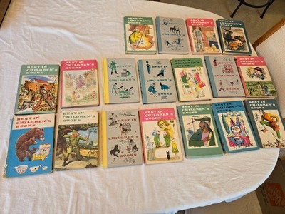 Lot Of 18 Best in Children's Books Hardback