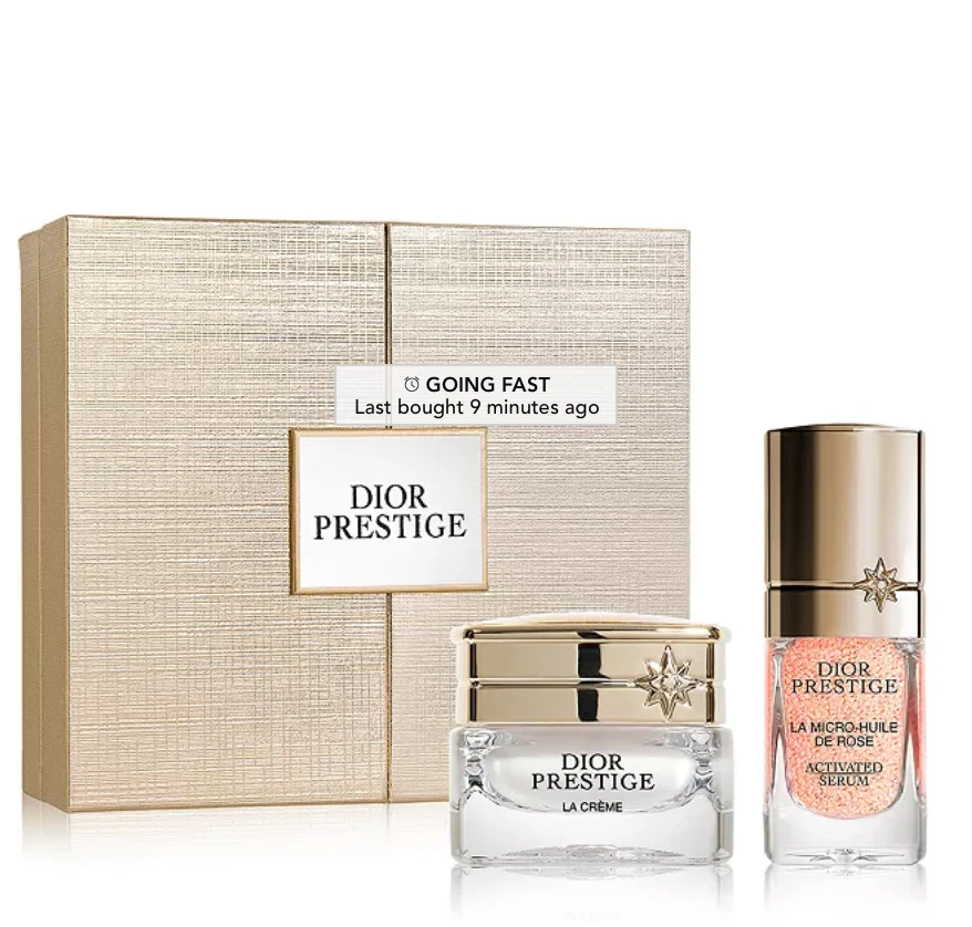 Dior Prestige Skincare Duo Luxury Mini Gift Set NEW IN BOX