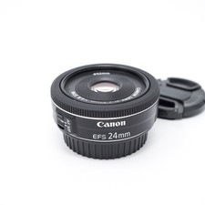 Canon EF-S 24mm f/2.8 STM Pancake Lens - Mechanically Working - Fungus
