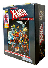 The Uncanny X-Men Cocolate Bars Empty Collector Display Box Marvel 2001