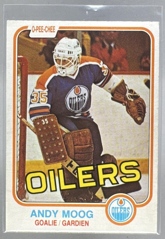 Andy Moog 1981 O-Pee-Chee #120 Rookie RC