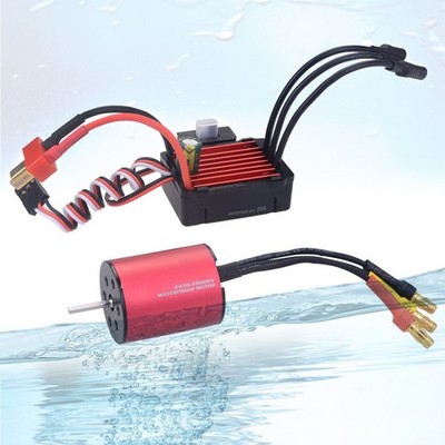 Surpass Hobby Rocket Waterproof 2430 Brushless Motor 25A ESC Combo 1/18 1/16 (UK