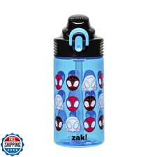 Zak Designs Marvel Spider-Man Sage Water Bottle For School or Tra