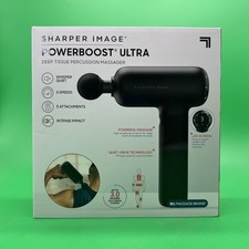 Sharper Image Powerboost Ultra Deep Tissue Percussion Massager FREE SHIPPING