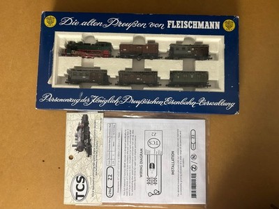 Fleischmann 7881 0-10-0 Tank Loco w Pass Cars KPEV
