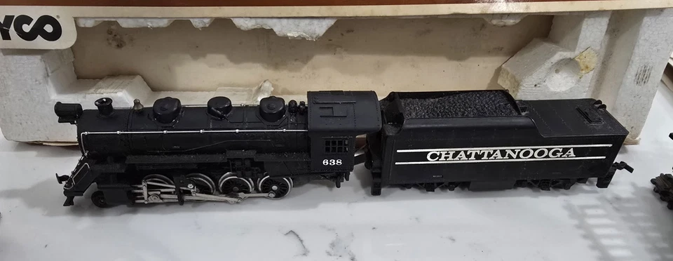 Gran lote de trenes HO, Tyco y otros, trenes, vía, transformador, como está, sin probar Foto 2 de 4