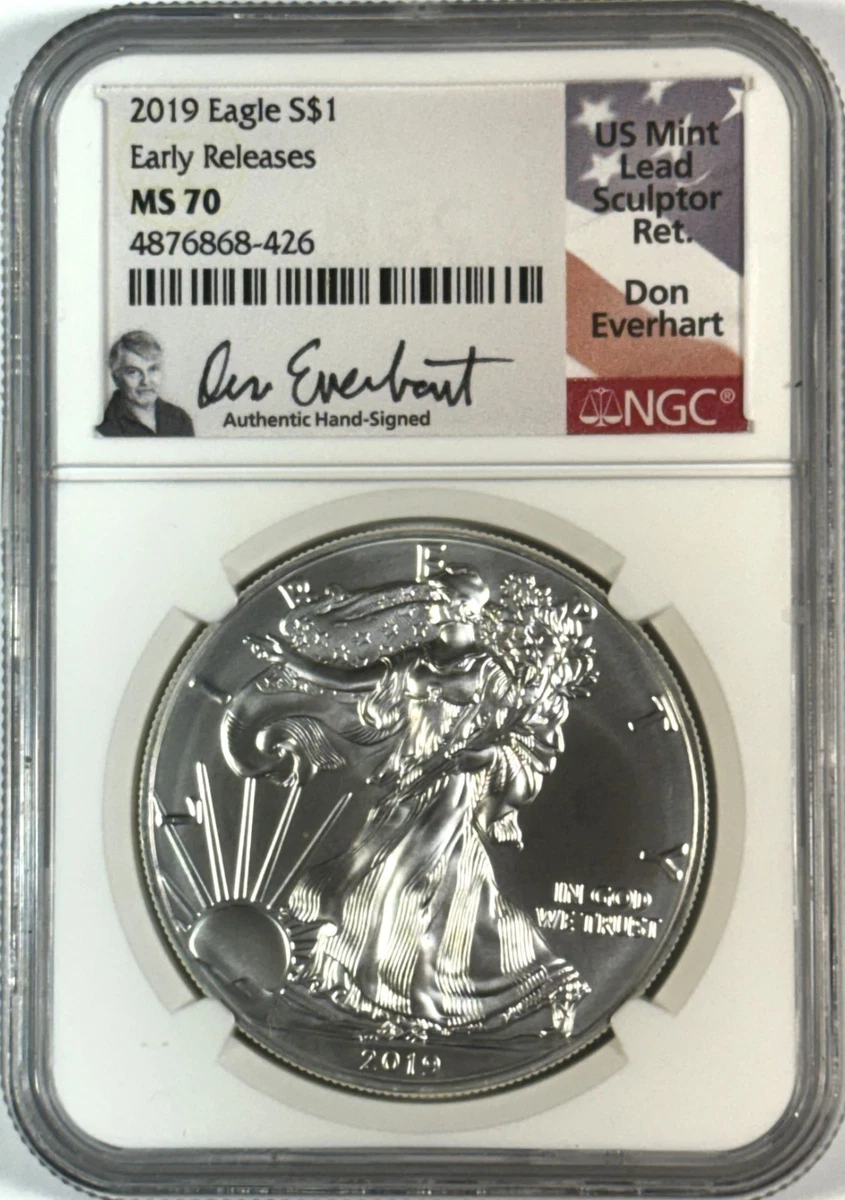 シルバーイーグル 銀貨 2019 アメリカ NGC MS70 シルバーイーグル 銀貨 2019 アメリカ NGC MS70 2019 American Silver