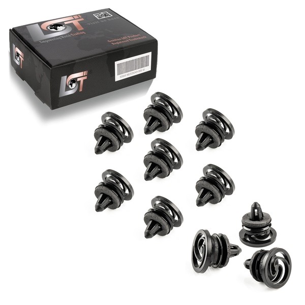 10X Kofferraumverkleidung Befestigung Clips Halter FüR VW Touareg *Neu*-image
