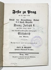 Kaiserin Elisabeth von Österreich Sissi Buch Hochzeit Franz Josef I 1854 Prag