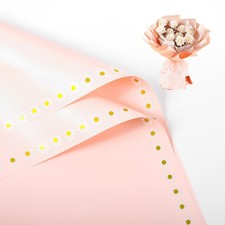 20 Sheet Flower Wrapping Paper - Waterproof Floral Bouquet Wrapping Paper Gift